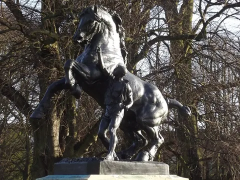 Joseph Edgar Boehm, Horse and His Master