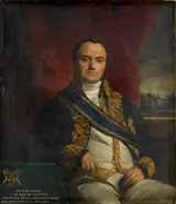 François-Joseph Navez, Portrait of Léonard Pierre Joseph, Viscount du Bus de Gisignies, Commissioner-General