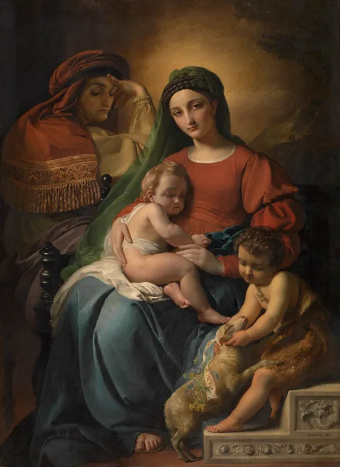 François-Joseph Navez, Holy Family with the Infant Saint John the Baptist