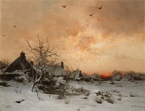 Léon Germain Pelouse, January: Cernay, near Rambouillet