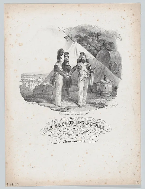 Hippolyte Bellangé, Pierre's Return or The Soldier's Vacation