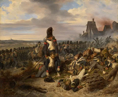 Hippolyte Bellangé, Battle Scene