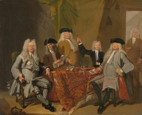 Cornelis Troost, Inspectors of the Collegium Medicum in Amsterdam, 1724