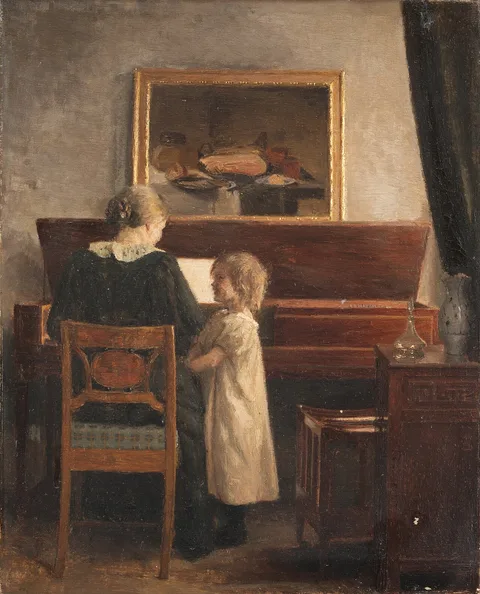 Peter Ilsted, Ved klaveret
