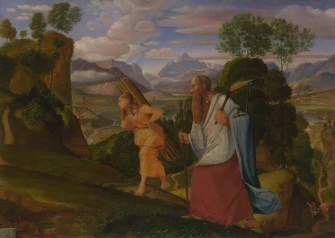 Ferdinand Olivier, Abraham and Isaac