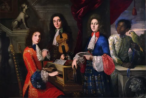 Anton Domenico Gabbiani, Portrait of Three Musicians of the Medici Court
