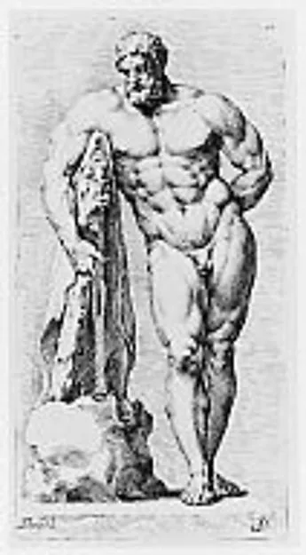 Jan de Bisschop, Hercules after the antique