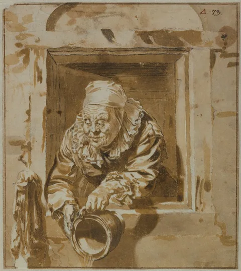 Jan de Bisschop, The Old Hag