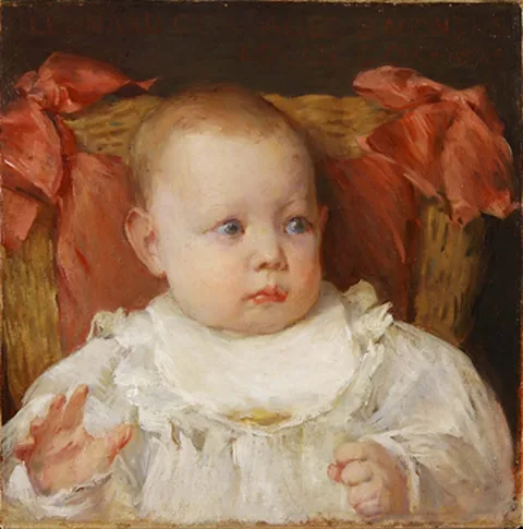 Louise Cox, Portrait of Leonard Cox