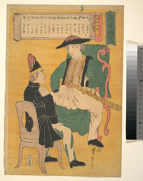 Utagawa Yoshitora, Ingirisu-jin