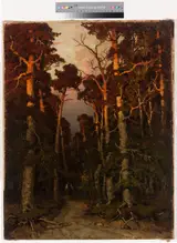 Julius Sergius von Klever, Pine Forest Motiv