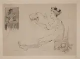 Armand Rassenfosse, La Coquetterie