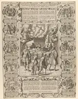 Pieter de Jode II, St. Bonifacius and St. Homobonus, Patron Saints of Tailors