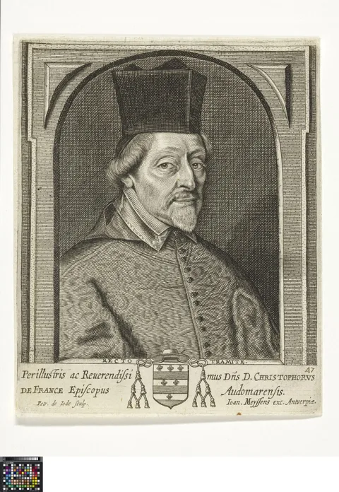 Pieter de Jode II, Portrait of D. Christophorus de France