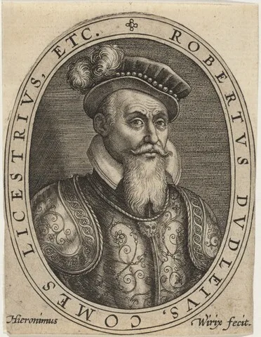 Hieronymus Wierix, Robert Dudley, Earl of Leicester
