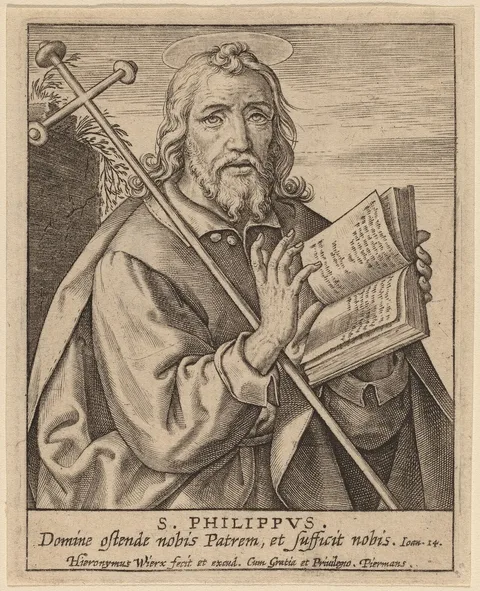 Hieronymus Wierix, S. Philippus
