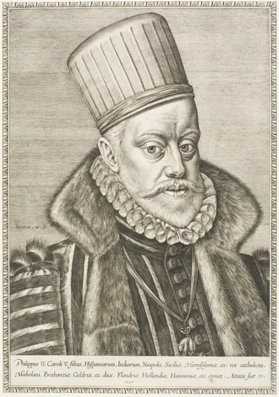 Hieronymus Wierix, Phillip II, King of Spain