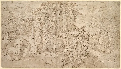 Hendrick de Clerck, The Destruction of the Pharaoh’s Army
