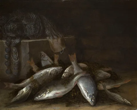 Jacob Gillig, Still Life with Fish