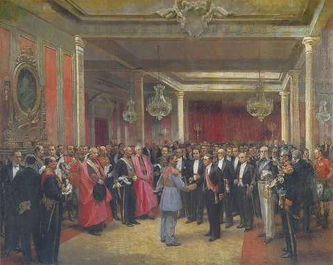 Daniel Hernández Morillo, Saludo al presidente