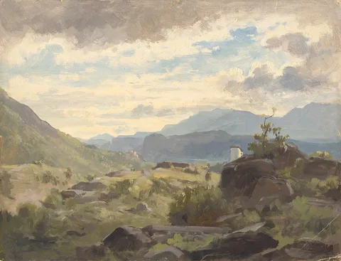 Jan Nowopacký, Landscape Study