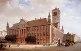 Eduard Gaertner, City Hall at Thorn