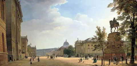 Eduard Gaertner, Unter den Linden
