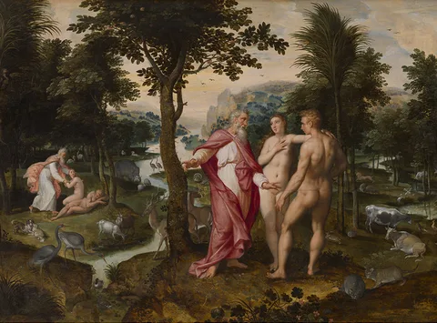 Jacob de Backer, The Garden of Eden