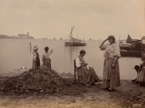 Carlo Naya, Chioggia, Under the Marina
