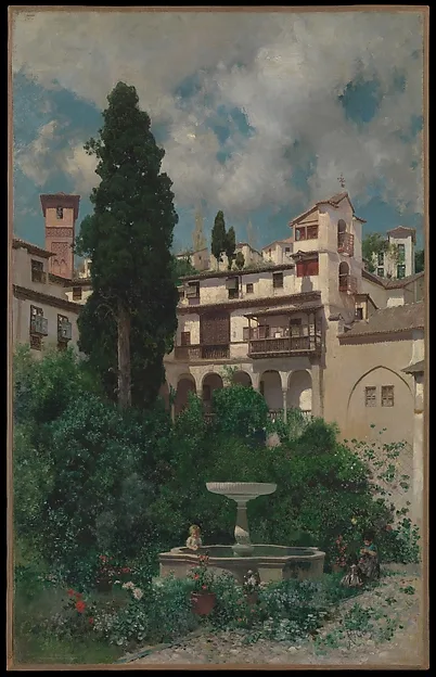 Martín Rico, A Spanish Garden
