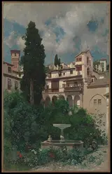 Martín Rico, A Spanish Garden