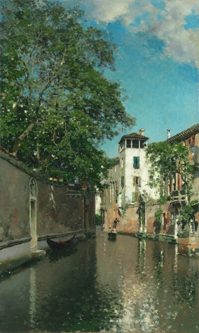 Martín Rico, Canal in Venice