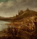 Simon Johannes van Douw, Landscape with ruins
