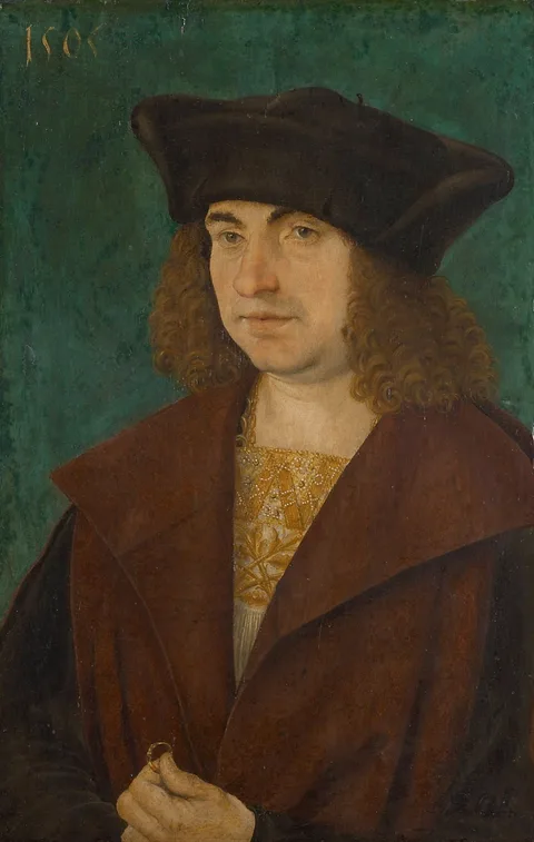 Leonhard Beck, Portrait of a man with ring