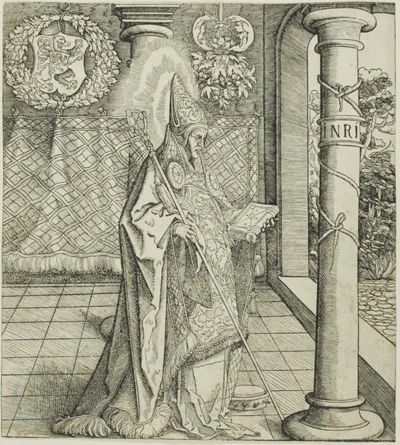 Leonhard Beck, Saint Emesbertus, from Saints Connected with the House of Habsburg
