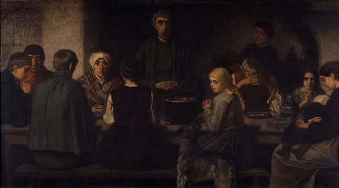Charles de Groux, Prayer for the food