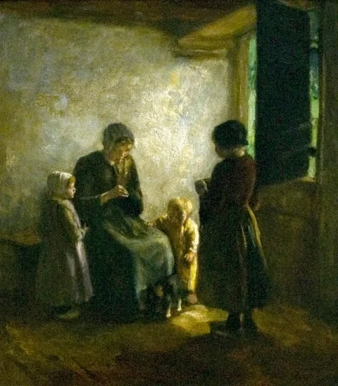 Albert Neuhuys, The Open Door