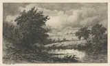 Hendrik Dirk Kruseman van Elten, On the Shepang River, Connecticut