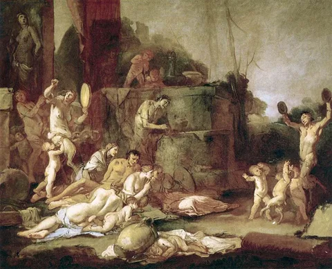 Giulio Carpioni, Bacchanal