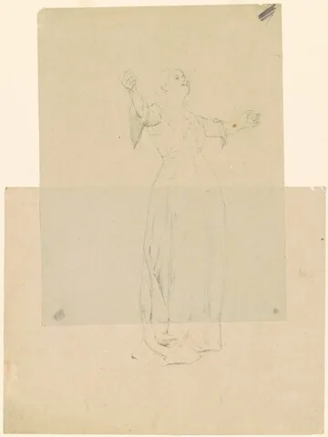 Thomas Hovenden, Woman with Outstretched Arms