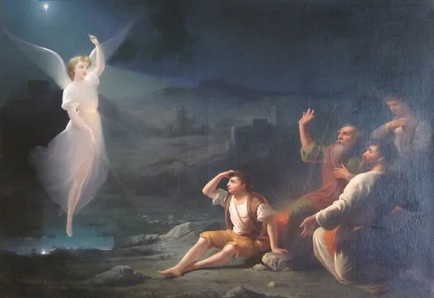Thomas Buchanan Read, The Angel Appearing before the Shepherds