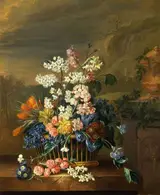 Jacob van Huysum, Twelve Months of Flowers: February