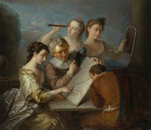 Philippe Mercier, The Sense of Sight