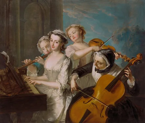 Philippe Mercier, The Sense of Hearing