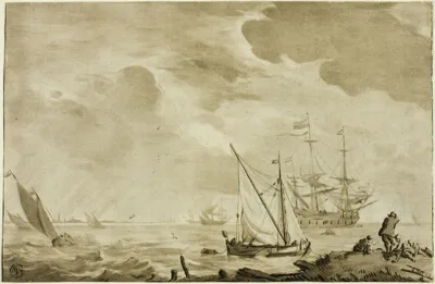 Cornelis Ploos van Amstel, Seascape