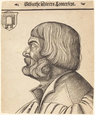 Erhard Schön, Albrecht Dürer at Age Fifty-Six