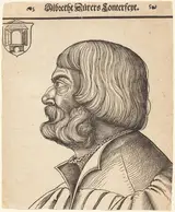 Erhard Schön, Albrecht Dürer at Age Fifty-Six