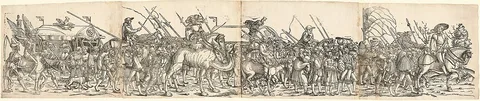 Erhard Schön, Army Train and Death