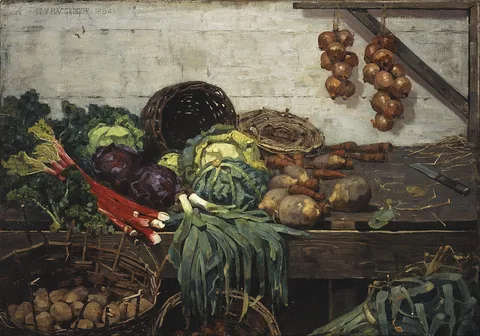 William York Macgregor, The Vegetable Stall