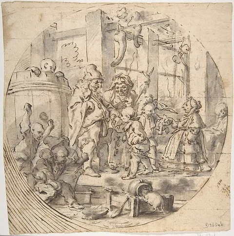 Faustino Bocchi, The Mock Visit of Ceremony